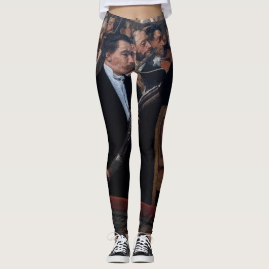 Edgar Degas - Orchestra in de Opera Leggings (Voorkant)