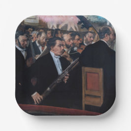 Edgar Degas - Orchestra in de Opera Papieren Bordje