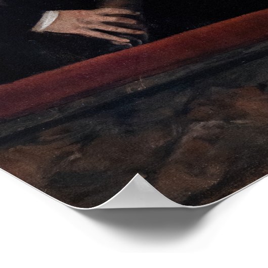 Edgar Degas - Orchestra in de Opera Poster (Hoek)