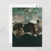 Edgar Degas | Orchestra Musicians Briefkaart (Voorkant / Achterkant)