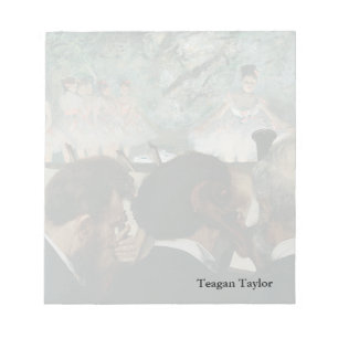 Edgar Degas Orchestra Musicians Notitieblok