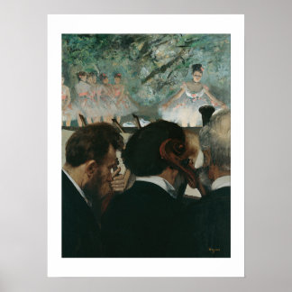 Edgar Degas | Orchestra Musicians Poster