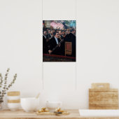 Edgar Degas - Orkest bij de Opera Poster (Keuken)