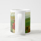 Edgar Degas Paardrijden Grote Koffiekop (Achterkant)