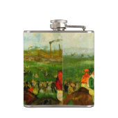 Edgar Degas Paardrijden Heupfles (Achterkant)