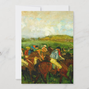 Edgar Degas Paardrijden Kaart