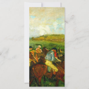 Edgar Degas Paardrijden Kaart