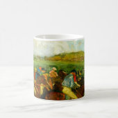 Edgar Degas Paardrijden Magische Mok (Center)