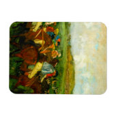Edgar Degas Paardrijden Magneet (Horizontaal)