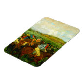 Edgar Degas Paardrijden Magneet (Linkerzijde)