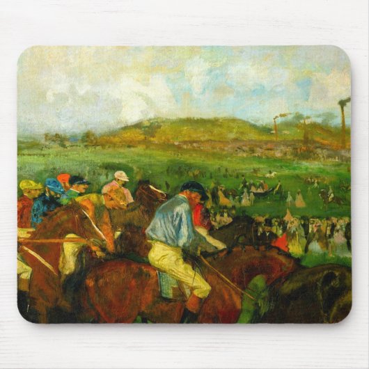 Edgar Degas Paardrijden Muismat (Voorkant)