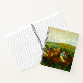 Edgar Degas Paardrijden Notitieboek (Binnen)