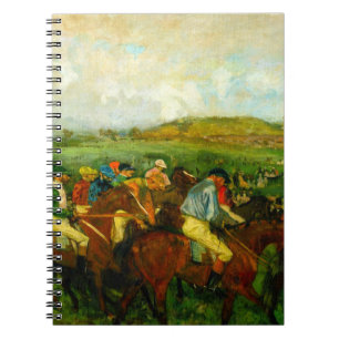Edgar Degas Paardrijden Notitieboek
