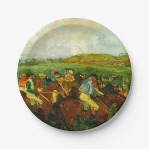 Edgar Degas Paardrijden Papieren Bordje