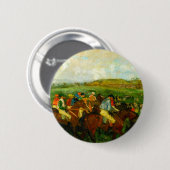 Edgar Degas Paardrijden Ronde Button 5,7 Cm (Voorkant /achterkant)