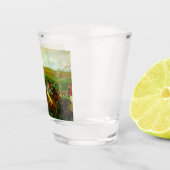 Edgar Degas Paardrijden Shot Glas (Rechts)