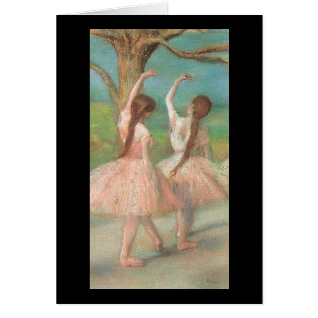 Edgar Degas Pink Dancer (Voorkant)