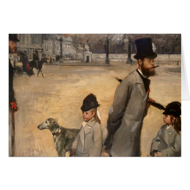 Edgar Degas | Place de la Concorde, 1875 (Voorkant Horizontaal)