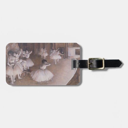 Edgar Degas | Plechtige zitting 1874 Bagagelabel (Voorkant horizontaal)