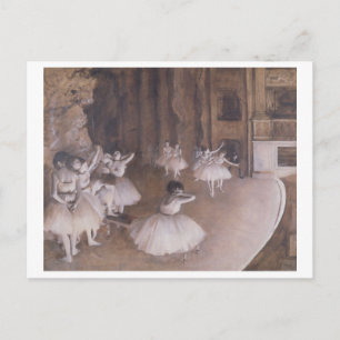 Edgar Degas   Plechtige zitting 1874 Briefkaart