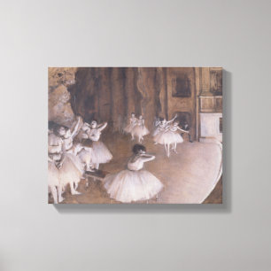 Edgar Degas Plechtige zitting 1874 Canvas Afdruk