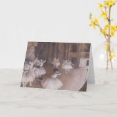 Edgar Degas | Plechtige zitting 1874 Kaart (Gele Bloem)