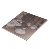 Edgar Degas | Plechtige zitting 1874 Tegeltje (Zijkant)