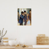 Edgar Degas Portreits op de beurs Poster (Keuken)