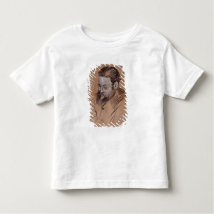 Edgar Degas   Portret van Diego Martelli Kinder Shirts