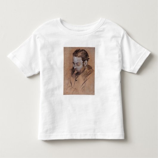 Edgar Degas | Portret van Diego Martelli Kinder Shirts (Voorkant)