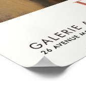 Edgar Degas Portret van Mary Cassatt Art Elegance Poster (Hoek)