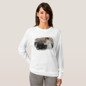 Edgar Degas | Portret van Mlle Hortense Valpin � a T-shirt (Voorkant volledig)