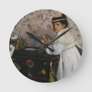 Edgar Degas Portret van Mlle Hortense Valpin � Ronde Klok