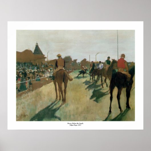 Edgar Degas Poster (Voorkant)