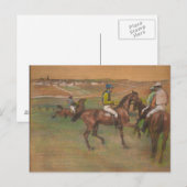 Edgar Degas - Race Horses Briefkaart (Voorkant / Achterkant)
