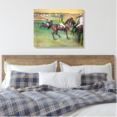Edgar Degas Race Horses Canvas Afdruk (Insitu (Slaapkamer))