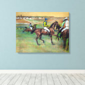 Edgar Degas Race Horses Canvas Afdruk (Insitu (Houten vloer))