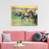 Edgar Degas Race Horses Canvas Afdruk (Insitu (Woonkamer))