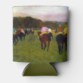 Edgar Degas Race Paarden in Longchamp Blikjeskoeler (Voorkant)