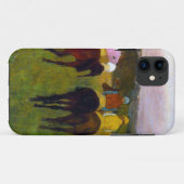 Edgar Degas Race Paarden in Longchamp Case-Mate iPhone Case (Achterkant (horizontaal))