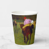 Edgar Degas Race Paarden in Longchamp Papieren Bekers (Links)