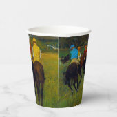 Edgar Degas Race Paarden in Longchamp Papieren Bekers (Rechts)