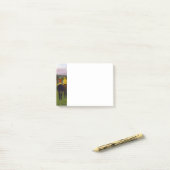 Edgar Degas Race Paarden in Longchamp Post-it® Notes (Op bureau)