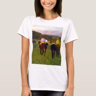 Edgar Degas Race Paarden in Longchamp T-shirt
