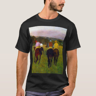 Edgar Degas Race Paarden in Longchamp T-shirt