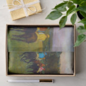 Edgar Degas Race Paarden in Longchamp Tissuepapier (Geschenk)