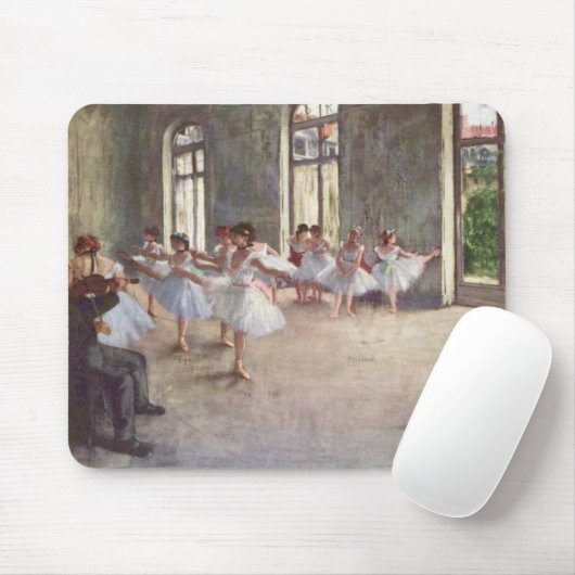 Edgar Degas' Rehearsal Mousepad Muismat (Met muis)