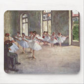 Edgar Degas' Rehearsal Mousepad Muismat (Voorkant)
