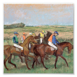 Edgar Degas - Reizen Foto Afdruk