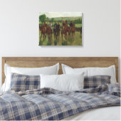 Edgar Degas | Riders Canvas Afdruk (Insitu (Slaapkamer))